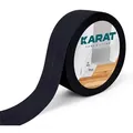Produktbild: KARAT Weichsockelleiste Riga - Selbstklebende Sockelleiste - In verschiedenen Farben erhältlich - Schwarz - 15 m