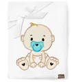 Produktbild: Wohndecke Warme Kuscheldecke Babydecke Blanket Baby Geschenk BE20-168, Be Mammy