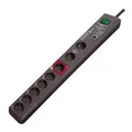 Produktbild: Brennenstuhl 1159490936 Power extension 3 m 8 AC  outlet(s) Anthracite 19500 ~E~