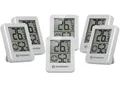 Produktbild: BRESSER Hygrometer ClimaTemp Indicator 6er Set weiß