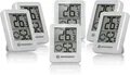 Produktbild: Bresser Thermometer Hygrometer 6er-Set Raumthermometer Schimmel Vorbeugung Feuch