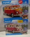 Produktbild: PLAYMOBIL® VW Volkswagen T1 Camping Bus Winter Edition II  71814 + 71813   Bulli