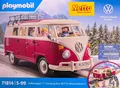 Produktbild: PLAYMOBIL® 71814 Volkswagen VW T1 Camping Bus NETTO Winter Edition II 79 Teile