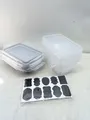 Produktbild: Ordeluxe Set mit 8 luftdichten 1000ml-Vorratsdosen