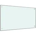 Produktbild: vidaXL Küchenrückwand Weiß 90x50 cm Hartglas