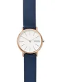 Produktbild: Skagen SIGNATUR Uhr Damenuhr Lederarmband blau SKW2838