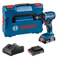Produktbild: Bosch Akku-Bohrschrauber GSR 18V-45, 2 x Akku GBA 18V 2.0Ah in L-BOXX 06019K3203