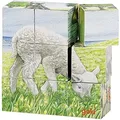 Produktbild: Goki 57607 Farm Animals Cube Puzzle, 10.49 x 10.49 x 3.51 cm