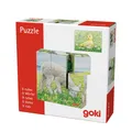 Produktbild: Goki Holzblock Puzzle Farm