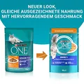 Produktbild: PURINA ONE Senior 7+ Nassfutter Huhn 26x85g - Zarte Stückchen in Sauce