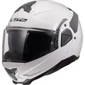 Produktbild: Motorrad Helm XL - LS2 FF910 Advant 2 II Solid Klapphelm - weiß