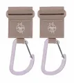 Produktbild: Lässig Casual Stroller Hooks With Carabiner Taschenzubehör Beige Beige Neu
