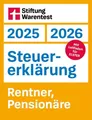 Produktbild: Steuererklärung 2025/2026 - Rentner, Pensionäre ~ Udo Reuß ~  9783747109533