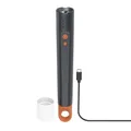 Produktbild: Hama Taschenlampe LED aufladbar (300 m Reichweite, 4 Leuchtmodi, zoombar, Diffusor, SOS, Blinkfunktion, USB-C, 1200 Lumen, IP44, Aluminium, für Camping, Festival, Trekking) grau