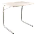 Produktbild: Rehaforum RFM Faltisch, 6-Fach Höhenverstellbar, 3-Fach Neigbar, Klappbares Gestell, 52 x 40 cm, Weiß