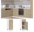 Produktbild: vidaXL Unterschrank Schubunterschrank Sonoma-Eiche 30x46x81,5 cm Holzwerkstoff