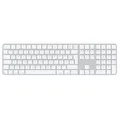 Produktbild: Apple Magic Keyboard mit Touch ID und Ziffernblock für Mac Modelle mit Apple Chip – Schwedisch – Weiße Tasten ​​​​​​​