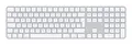 Produktbild: MXK73S/A Apple Magic Keyboard with Touch ID and Numeric Keypad Tastatur QWER ~D~