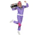 Produktbild: Widmann S.r.l. Kostüm 80er-Trainingsanzug Bad Taste 2-teilig lila-bunt lila XL