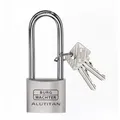 Produktbild: Vorhangschlossset alutitan 770hb 40 65sb Vorhängeschloss Bügelschloss