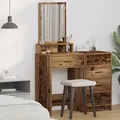 Produktbild: Schminktisch mit Schubladen aus altem Holz 50x41x140 cm - Vidaxl