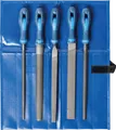 Produktbild: PFERD 11800543 - Werkstattfeilen-Set WR 5-tlg. in Rolltasche, 250mm, Hieb 3