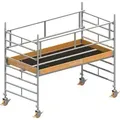 Produktbild: Fahrgerüst Uni Breit P2 Arbeits-B1500xL2850mm Alu.Gerüsthöhe 2430mm