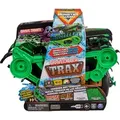 Produktbild: Monster Jam, Grave Digger Trax - RC Monster Truck Kettenfahrzeug Maßstab 1:15, All-Terrain-geländegängig an Land und im Wasser - für Jungen und... - Schwarz/Grün