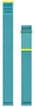 Produktbild: Garmin Nylon ComfortFit Quick Release 22 mm, Amp Yellow/Turquoise