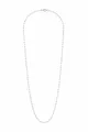 Produktbild: THOMAS SABO Collier Charm-Halskette mit Paperclip-Gliedern aus Silber (Set)