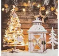 Produktbild: HOME FASHION Papierserviette 20 Servietten Bright Christmas - Dekoriert und beleuchtet 33x33cm, (20 St)