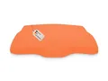 Produktbild: DUKAL | Bezug für Derila (Queensize) Memory Foam Kopfkissen | 30 x 50 cm | aus hochwertigem DOPPEL-Jersey | 100% Baumwolle | Farbe: orange