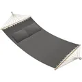 Produktbild: tectake Hängematte, Dunkelgrau, Textil, 150x2.5x325 cm, Gartenmöbel, Hängematten