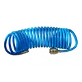 Produktbild: Guede Güde Druckluft Spiralschlauch 5 m - Druckluftschlauch, SB-Schlauch, Spiralschlauch mit Kupplung - Flexibel, Robust, Langlebig - Für Werkstatt, Kompressor, Pneumatik 41400