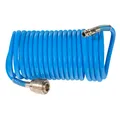 Produktbild: DL-Spiralschlauch 5 mm/5 m für Druckluft-Kompressoren bis max. 11 bar Schnell...