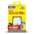 Produktbild: Neudorff Sugan Ratten- und MäuseStopp 50 m² - Ultraschall vertreibt Ratten und Mäuse sofort und dauerhaft aus Haus, Keller und Garage. Anti Gewöhnungseffekt, 1 Stück