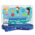 Produktbild: Kleintober I Premium Gummitwist Kinder I mit Anleitung für Spiele I Hüpfgummi I Twister I Indoor und Outdoor Spielzeug I für Mädchen & Jungs I Gummitwist I Kleine