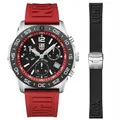 Produktbild: Luminox XS.3155.Set Armbanduhr und Armband für Herren, Rot, Rot, Band