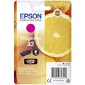 Produktbild: Epson Original Orangen Claria 33-Einzel-Tintenpatrone Magenta – 1 x 4,5 ml – Original Epson Tintenpatronen für optimale Druckergebnisse