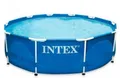 Produktbild: Intex Framepool Intex Metal Frame Pool - Aufstellpool - Ø366 x 76 cm, 366x76cm & Robuste und starke Folie, Hohe Standfestigkeit