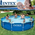 Produktbild: Intex Frame Pool Set Rondo 366 x 76 cm blau - Swimming Pool Schwimmbecken