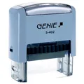 Produktbild: GENIE Selbstfärbend Stempel Set S-402 Printer Firmenstempel Bürostempel 4 Zeilen