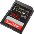 Produktbild: SanDisk Extreme PRO® SDXC™-UHS-I-Speicherkarte 512 GB, 200 MB/s, 90 MB/s