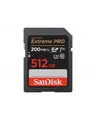 Produktbild: SanDisk Extreme PRO 512 GB SDHC Memory Card 200MB/s 140MB/s UHS-I Class 10 U3 V30 (SDSDXXD-512G-GN4IN)