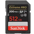 Produktbild: SanDisk Extreme PRO SDXC UHS-I Speicherkarte 512 GB max. 200 MB/s lesen
