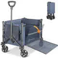 Produktbild: Modante Bollerwagen, Blau, Graphit, Metall, Textil, 44x19x31 cm, Baby on Tour, Kinderwagen, Bollerwagen