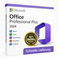 Produktbild: Microsoft Office2024 Professional Plus | Sofortige Lieferung | 1 PC