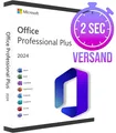 Produktbild: MS Office 2024 Professional Plus - KEIN ABO - SOFORT E-Mail Versand - TOP