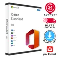 Produktbild: Microsoft Office 2021 Standard Vollversion & Download Key sofort per E-mail