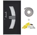 Produktbild: vidaXL Haustür, Eingangstür Anthrazit 98x208 cm